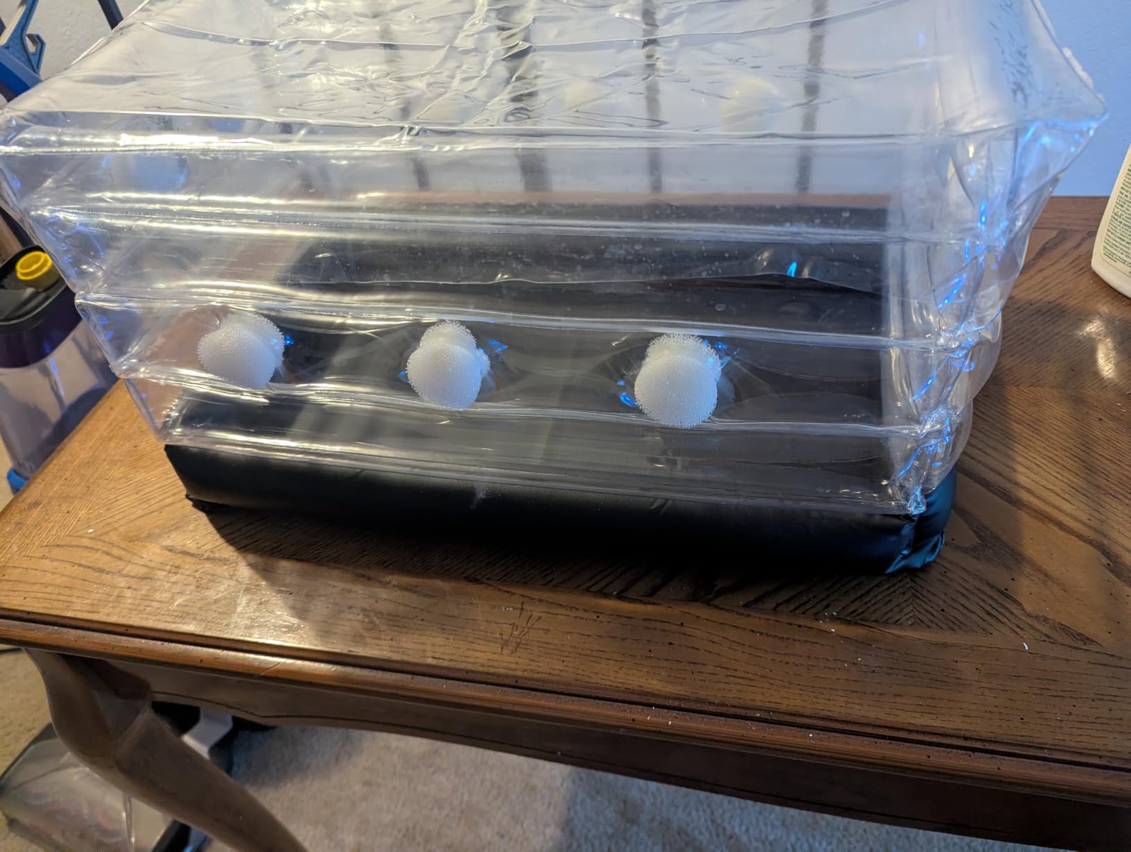 Boomer Shroomer Inflatable Monotub Kit, Mushroom Growing Kit Includes Drain Port, Plugs & Filters, Removeable Liner customer photo 2