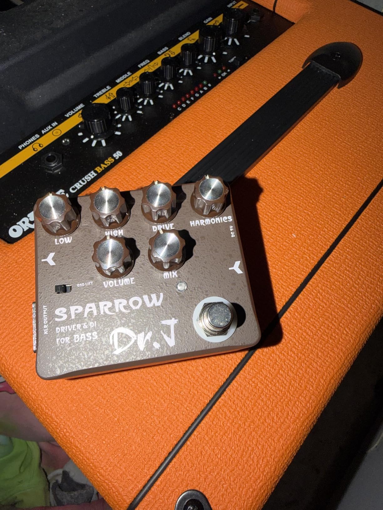 JOYO Modern Metal Distortion Pedal Especially Designed High Gain Distortion for Electric Guitar High-end Edition Dr.J Series (D58) customer photo 1