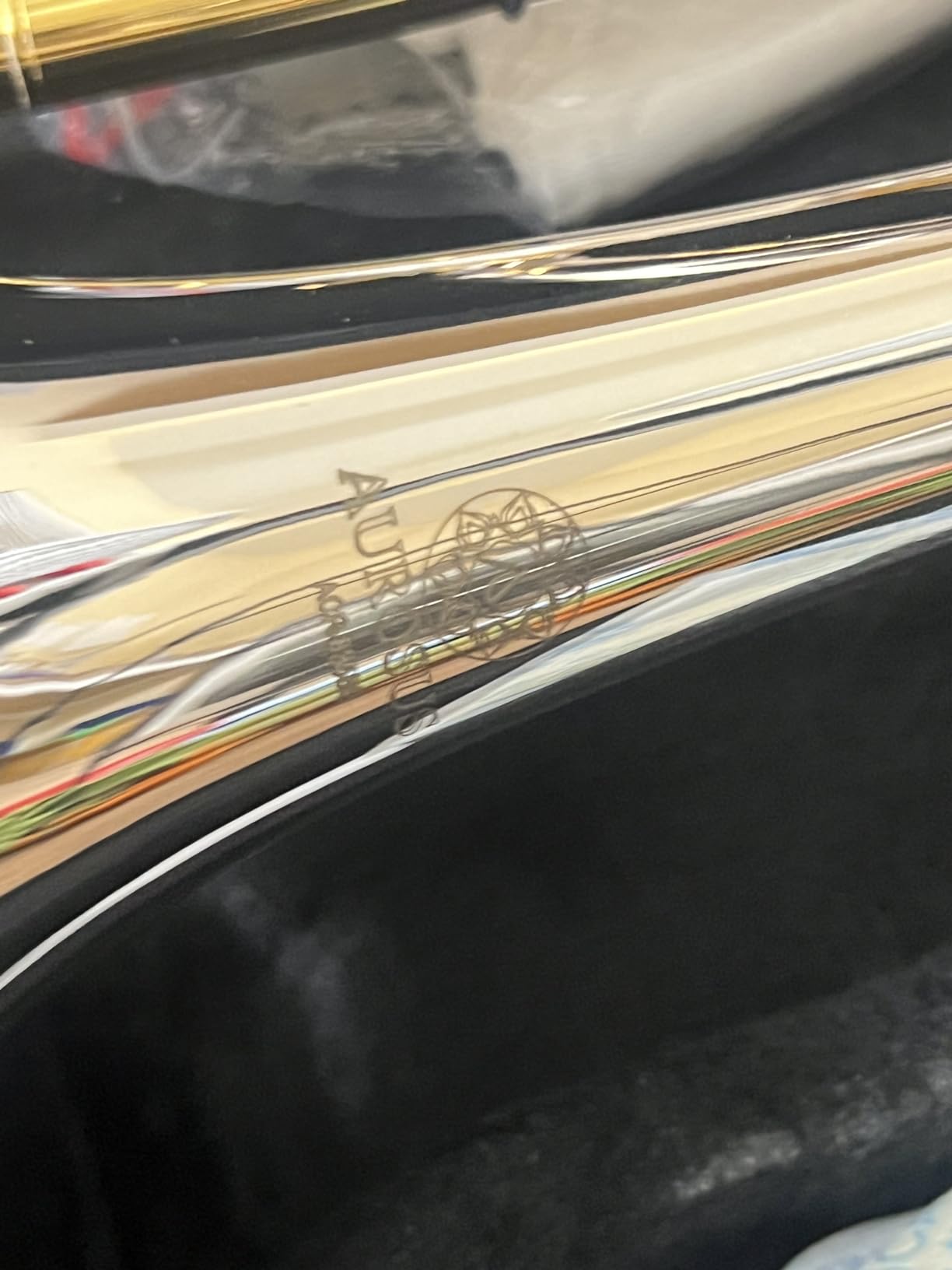 Double Trigger Bb Cornet 8358S Intermediate Phosphor Bronze Leadpipe 3rd Tuning Slide Finger Ring Brass Bell SGG Finish for High School Band and Advancing Players customer photo 1