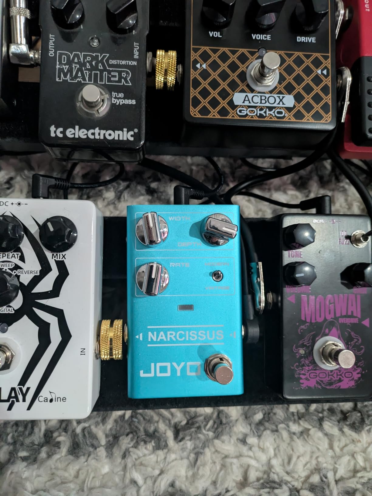 JOYO Chorus Pedal NARCISSUS R-22, Multiple Chorus Effects Semi-Analog Circuit for Electric Guitar customer photo 1