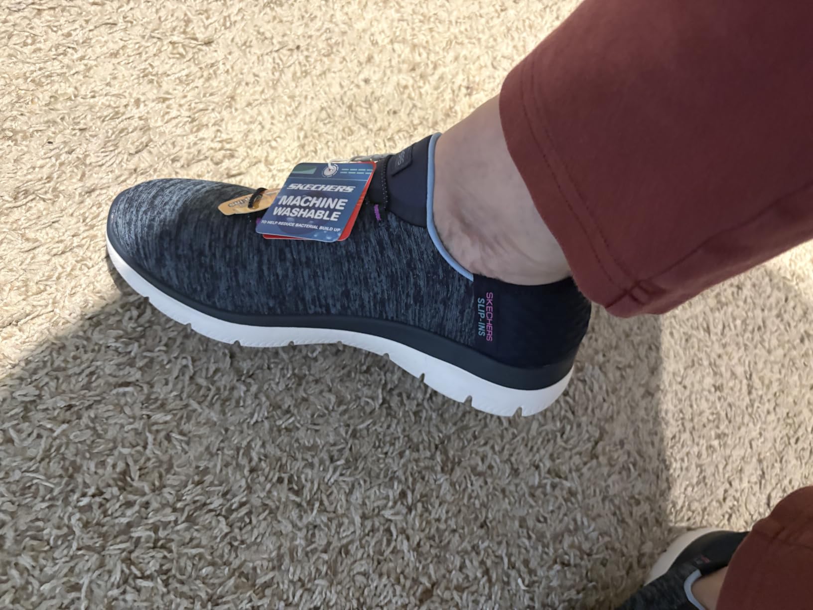 Skechers Women's Summits Dazzling Haze Hands Free Slip-ins Sneaker customer photo 1