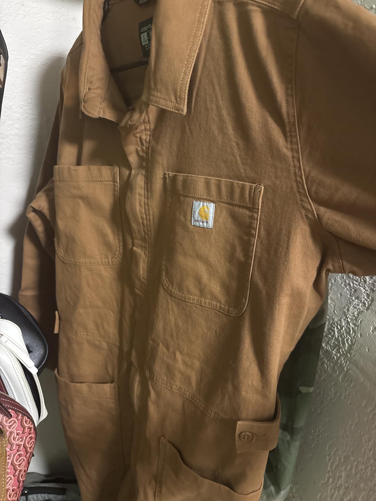 Carhartt Women's Rugged Flex Relaxed Fit Canvas Coverall customer photo 1