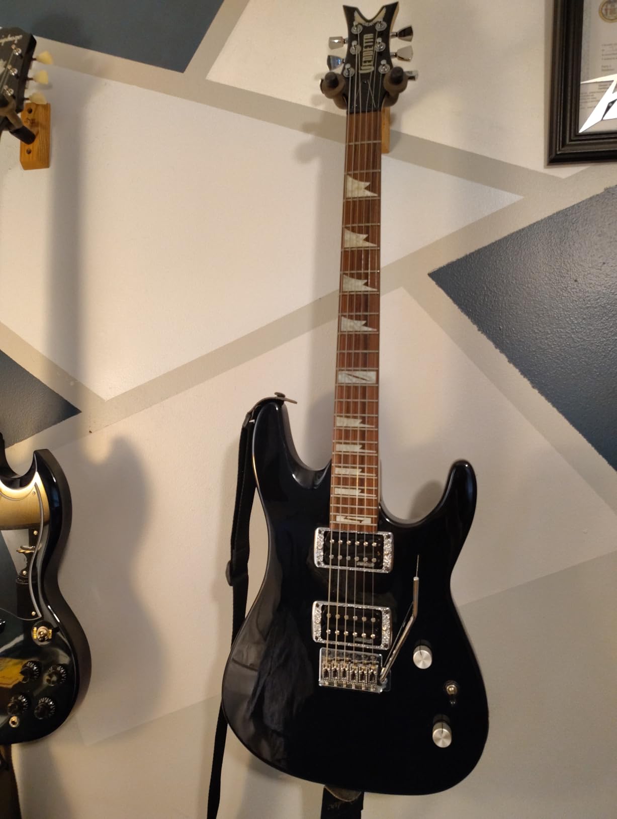 Wilkinson Vintage Classic Alnico 5 Overwound Open Style Humbucker Pickups Neck Bridge Pickup Set for Electric Guitar, Black customer photo 2