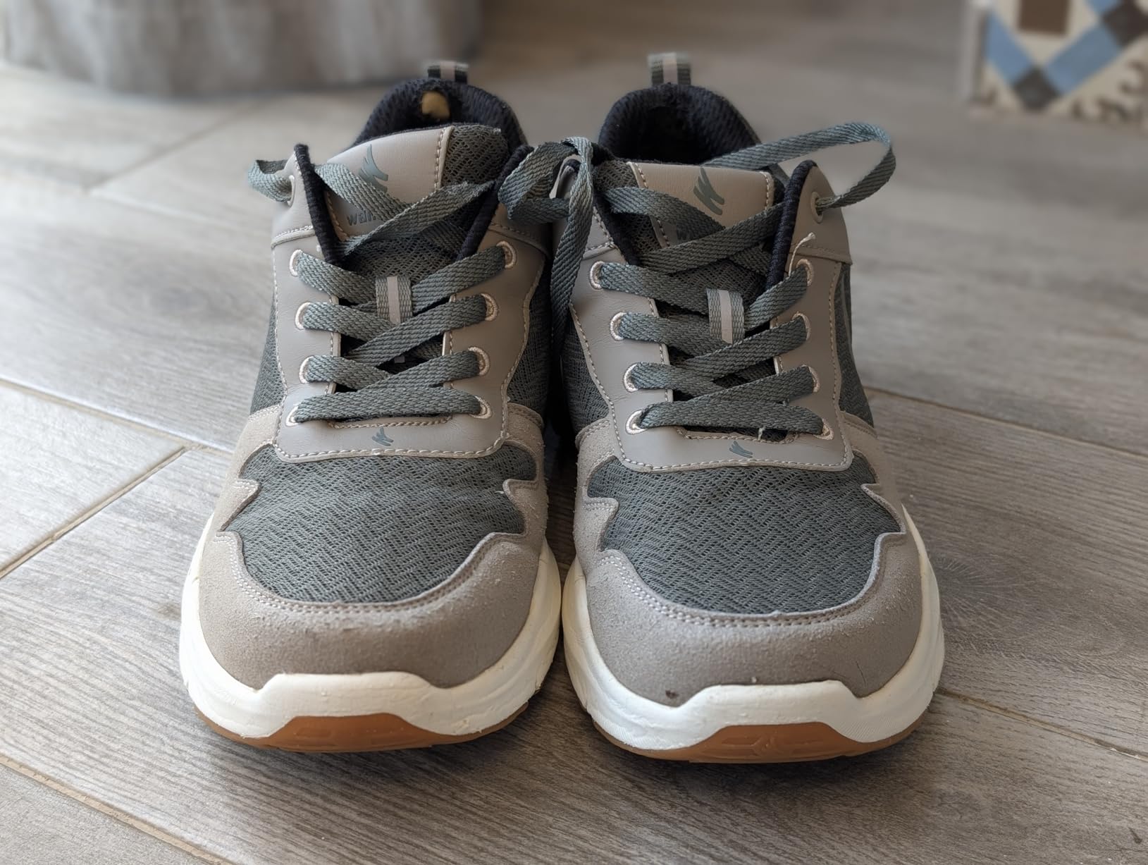 Walking Shoes for Men with Arch Support - Orthopedic Comfortable Sneakers for Plantar Fasciitis customer photo 2
