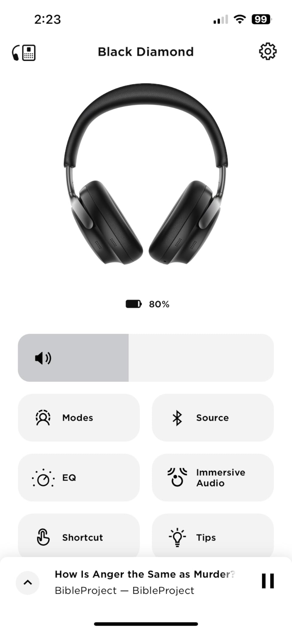 Bowers & Wilkins Px7 S2e Bluetooth Over-Ear Headphones, Anthracite Black customer photo 1