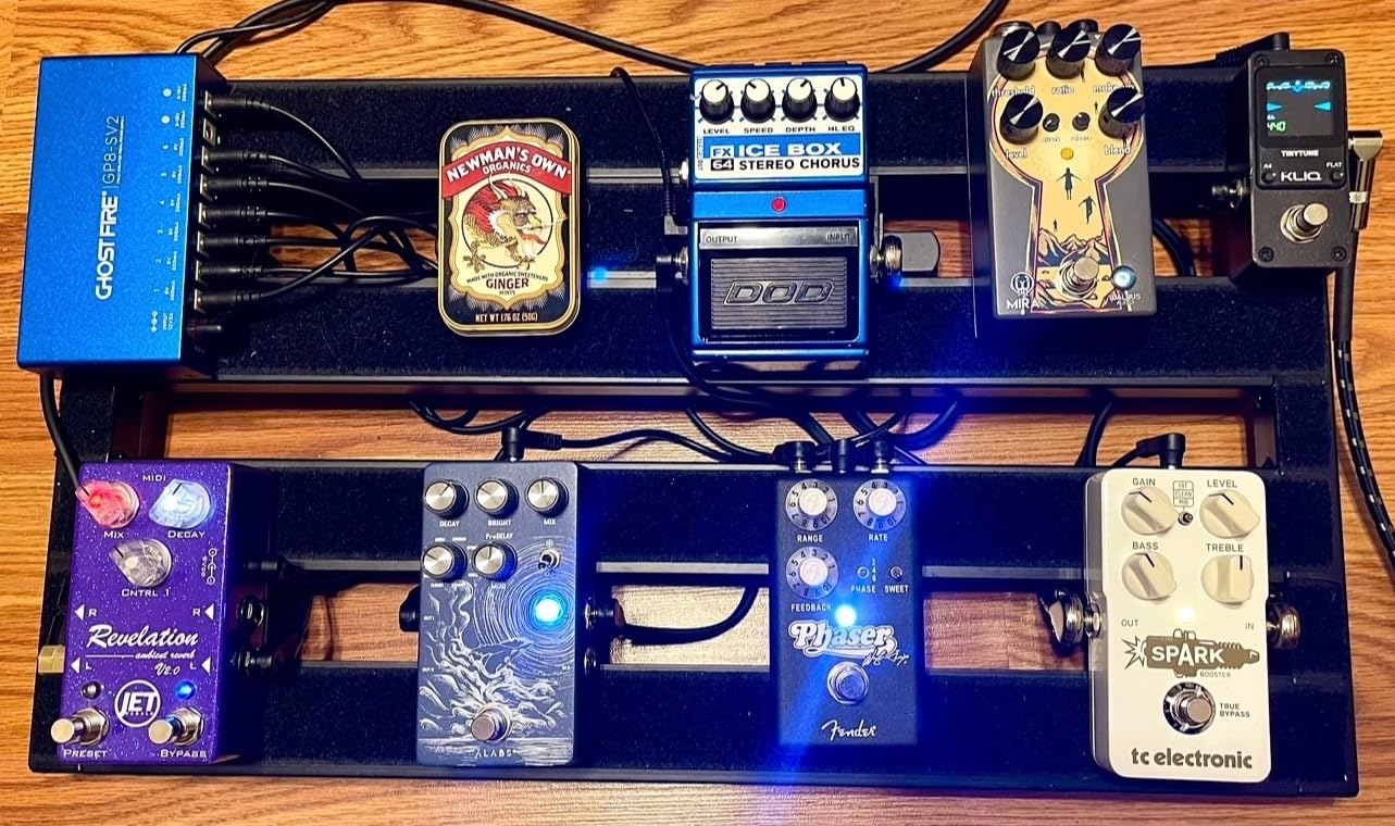 ALABS NOVADRIFT Modulation Guitar Pedal - 9-in-1 Multi-Mod Effects Rotary, Chorus, Flanger, Tremolo customer photo 1