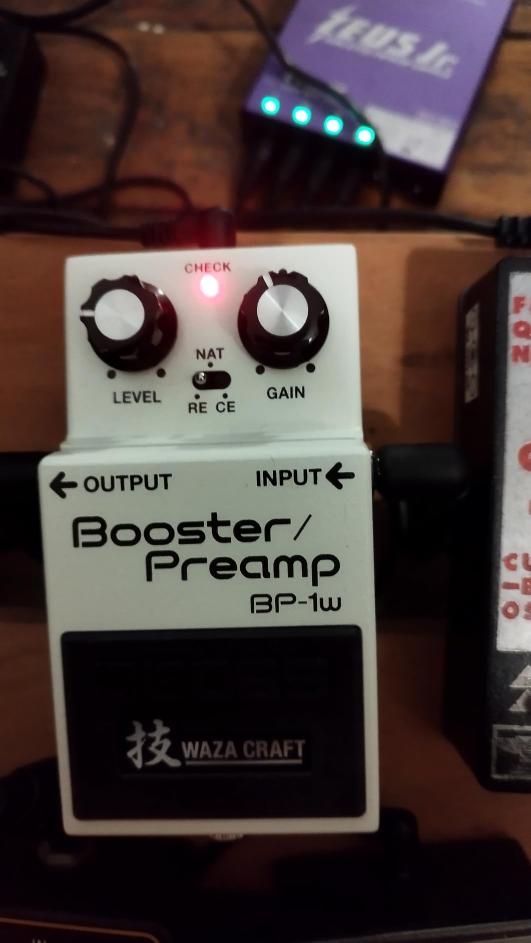 BOSS BP-1W Booster/Preamp Waza Craft Guitar Effect Pedal customer photo 1