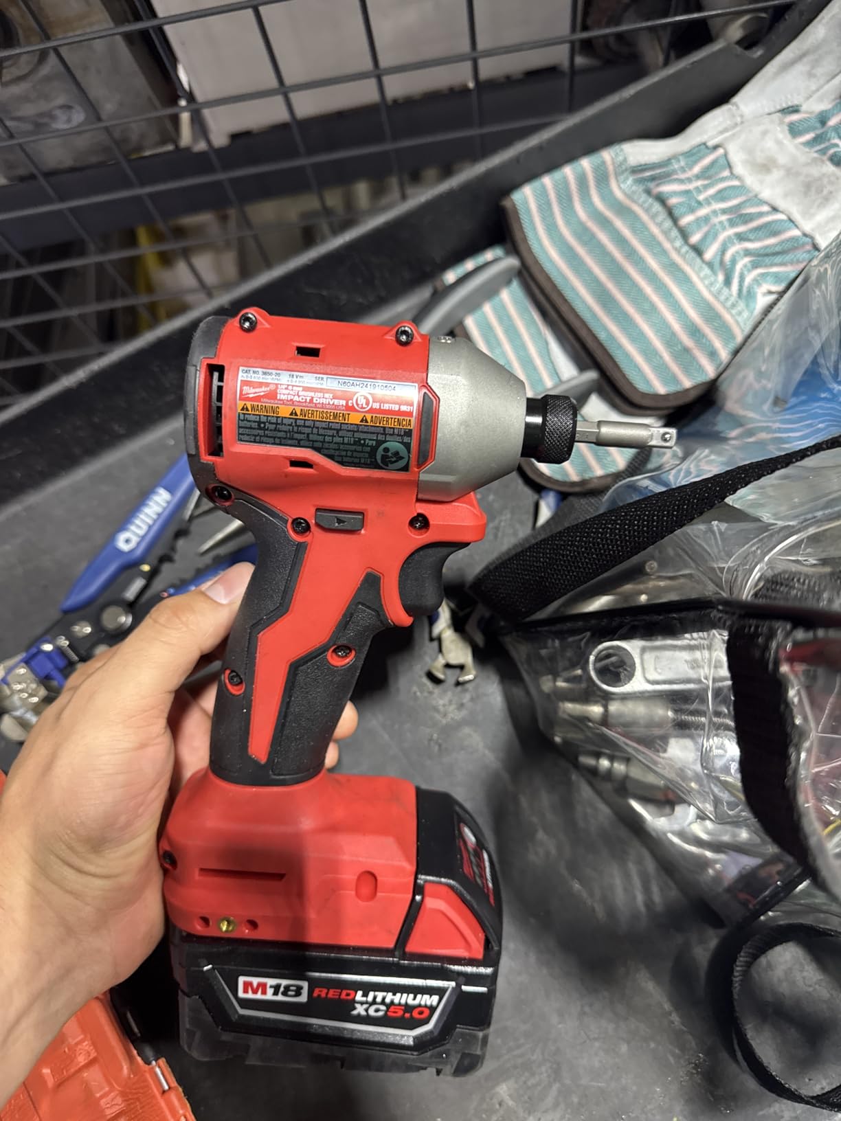 Milwaukee M18 Compact Brushless 1/4