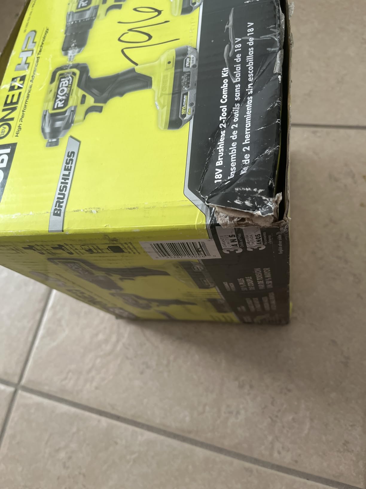 ONE+ HP 18V BRUSHLESS Cordless 2-Tool Combo KIT W/2 2.0 AH Batteries, Charger customer photo 1