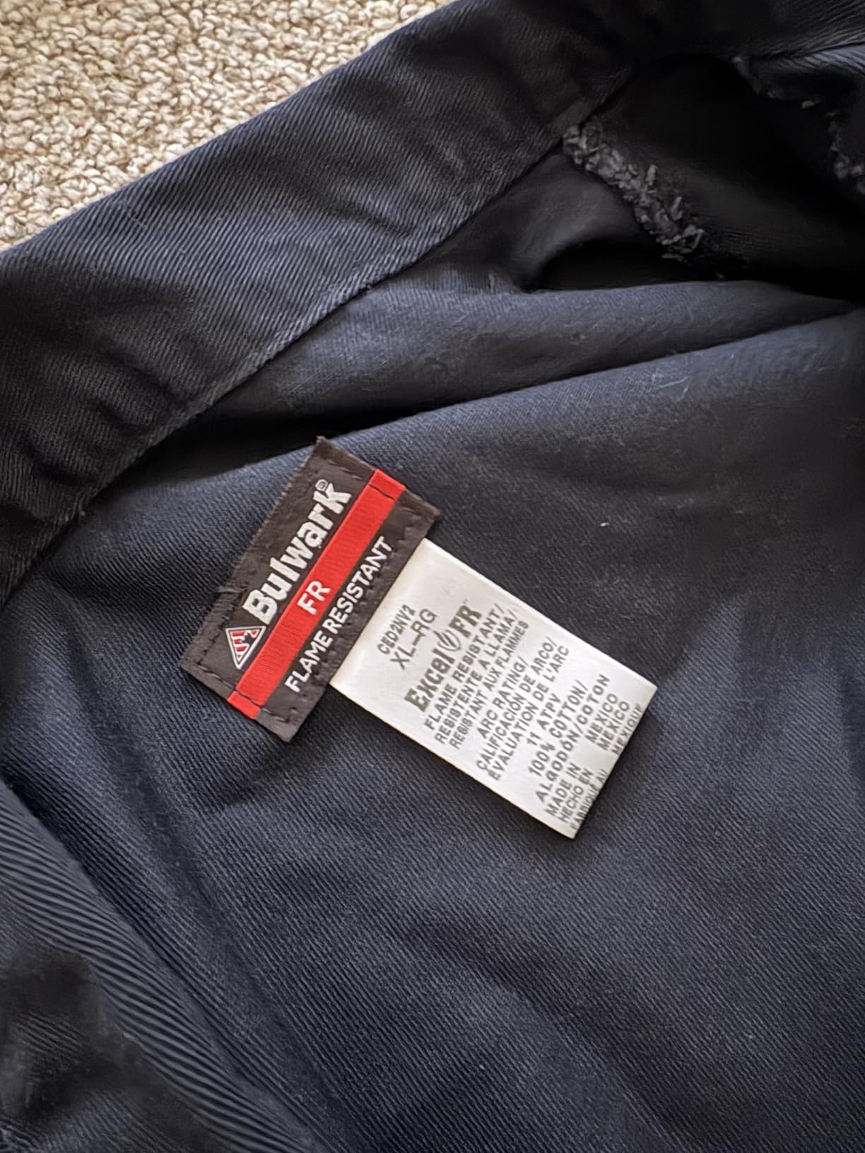 Bulwark FR mens Midweight Excel FR Deluxe Coverall customer photo 2