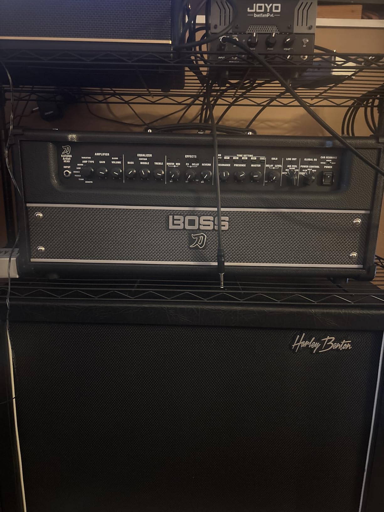 BOSS Katana Artist Head Gen 3 Guitar Amplifier | Flagship 100-Watt Amp Head | Evolved Tube Logic Sound | Sophisticated Tone Tools customer photo 1