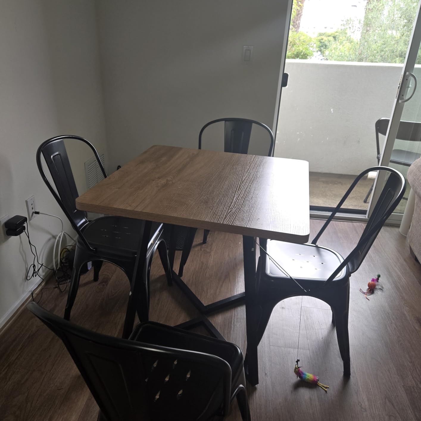 Tribesigns Square Dining Table for 2, 31.5