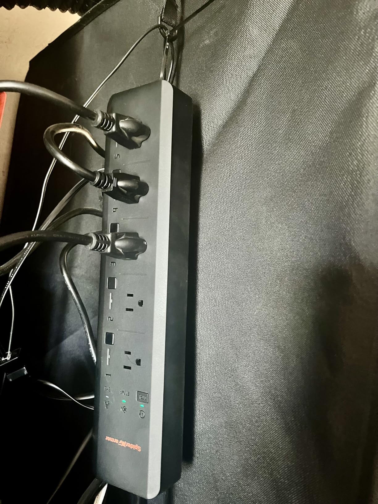 Spider Farmer GGS AC5 Power Strip Kits, 5 AC APP-Based Controls Outlets, 3 in 1 Soil Sensor, Temp Humid Light Sensor, for Indoor Grow Tent and Room customer photo 1