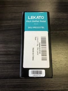 LEKATO Mini Pitch Shifter Pedal, Harmonizer Guitar Pedal Pitch Shift Box, Harmonizer Digital Octave Drop Pedals customer photo 1
