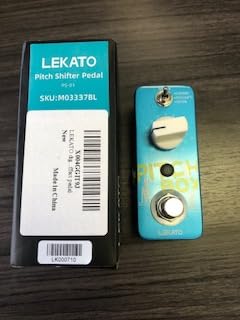 LEKATO Mini Pitch Shifter Pedal, Harmonizer Guitar Pedal Pitch Shift Box, Harmonizer Digital Octave Drop Pedals customer photo 2