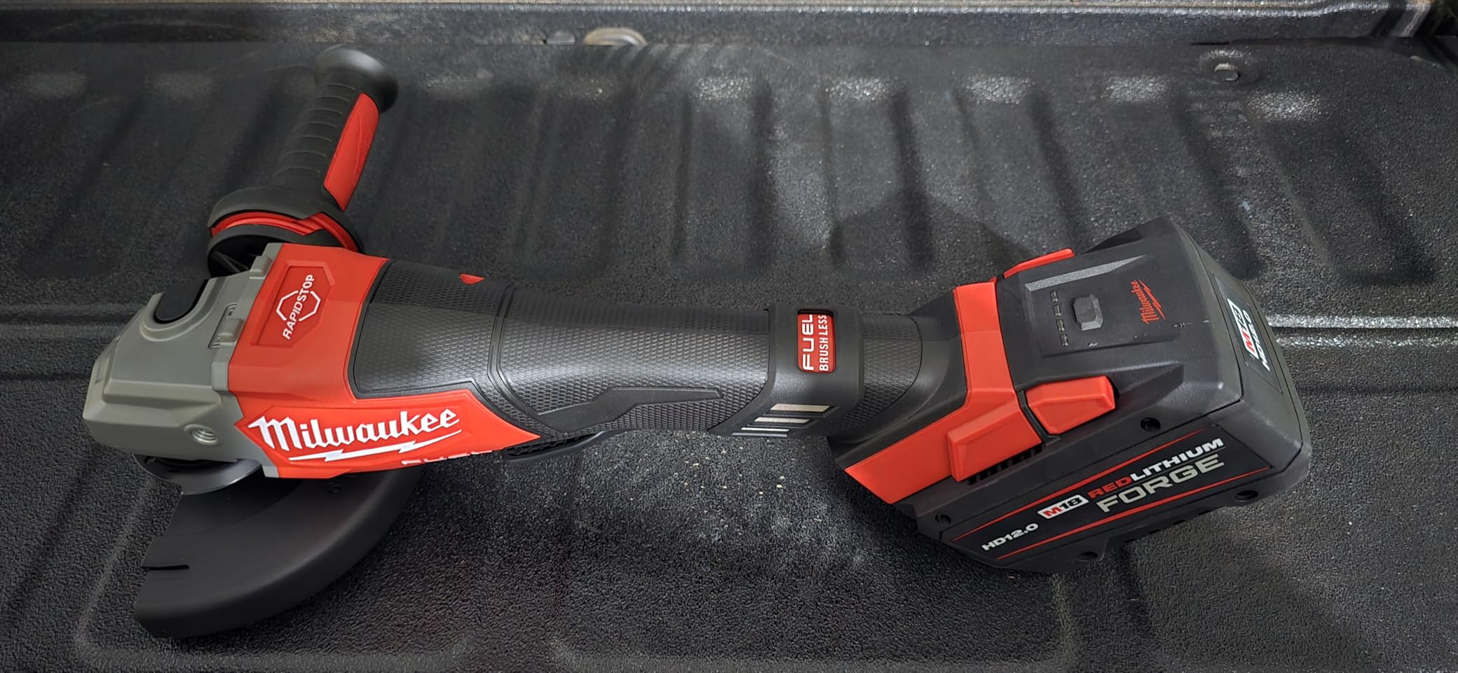 Milwaukee Electric - M18 Fuel 4-1/2-6 Braking Grinder Paddle Switch customer photo 2