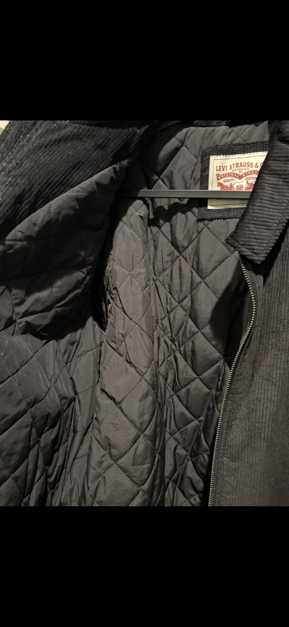 Levi's Men's Corduroy Bomber Jacket customer photo 2