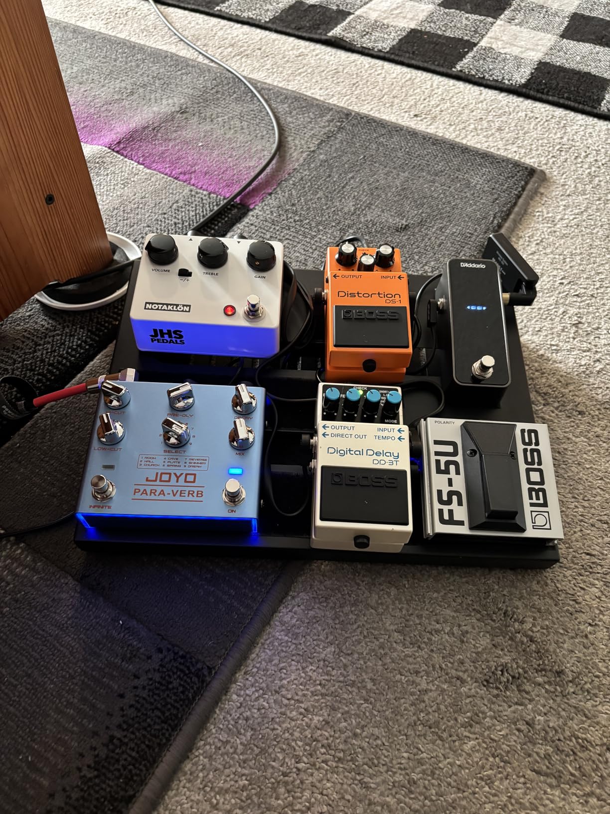 JOYO Digital Stereo Reverb Guitar Pedal (PARA-VERB R-31) customer photo 1