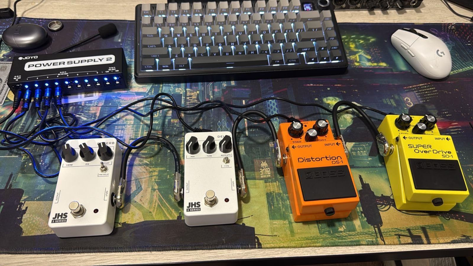 JHS Pedals 3 Series Rotary Chorus Pedal customer photo 2