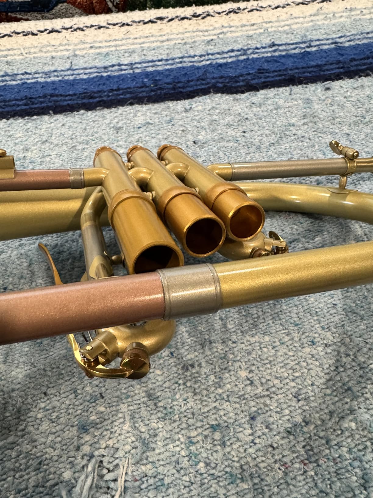 FH8390 Flugelhorn Jazz Model with 155mm Brass Bell, 3rd Valve Trigger, Nickel Silver Slides, Matte Finish, Light Case, Mouthpiece for Intermediate Players customer photo 2