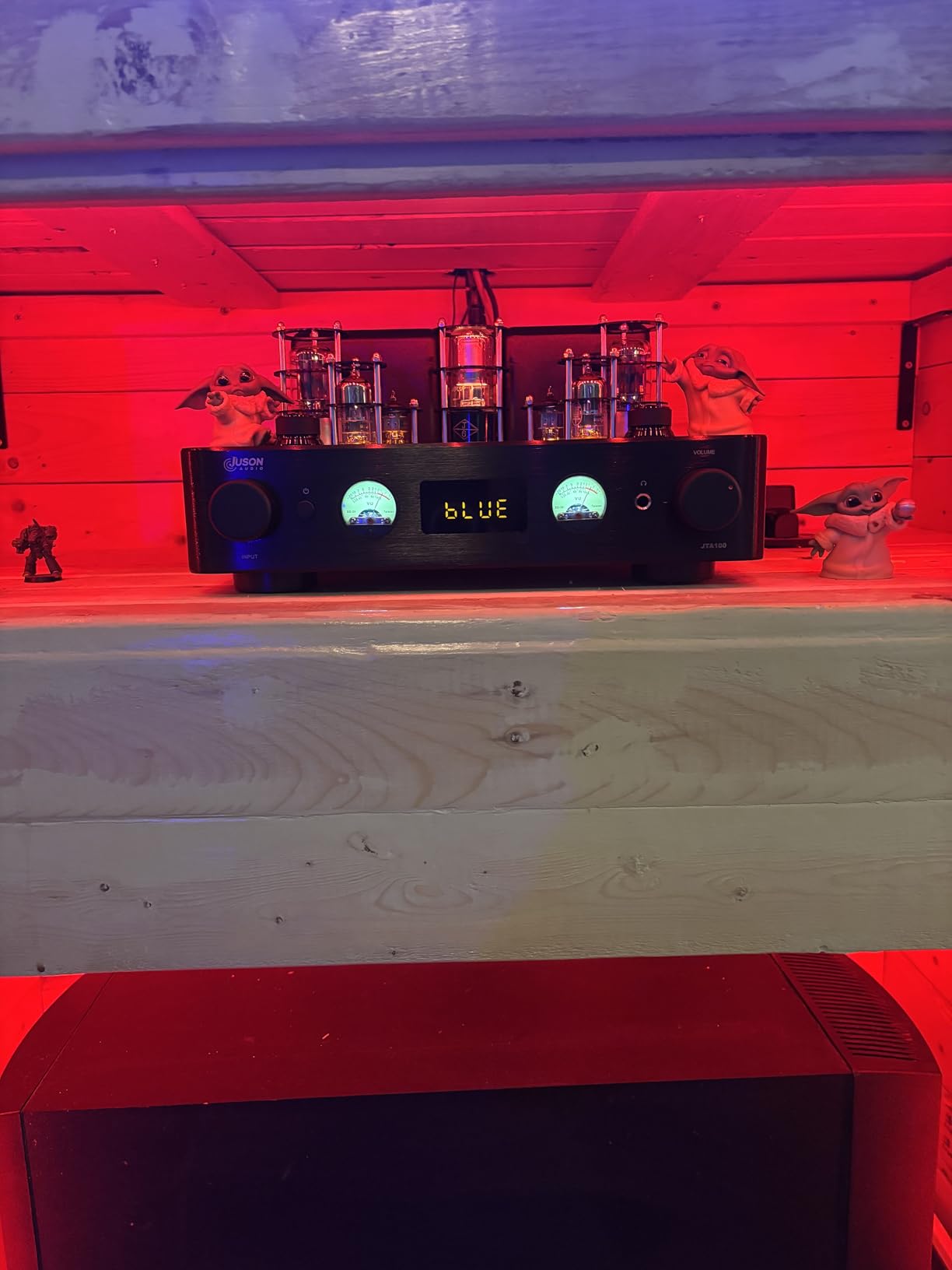 Juson Audio JTA100 2025 Version 200W Vacuum Tube Amplifier Integrated Hybrid with BT 5.0 Optical AUX RCA Phono Input and Headphone Output 2.1CH Class AB HiFi customer photo 1