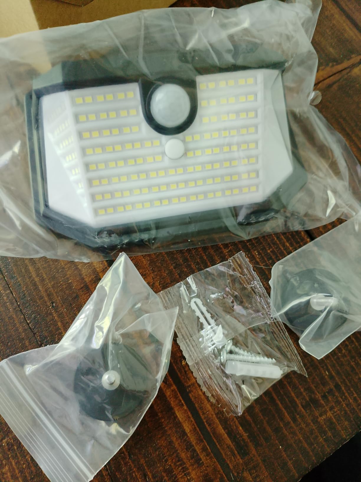 LUHLEE 178 LED Magnetic RV Solar Lights Outdoor, 800LM Ultra-Bright RV Porch Light with Motion Sensor, Strong Magnets IP65 Waterproof RV Lights Exterior for Awning Camper Trailer Porch (2 Pack) customer photo 1
