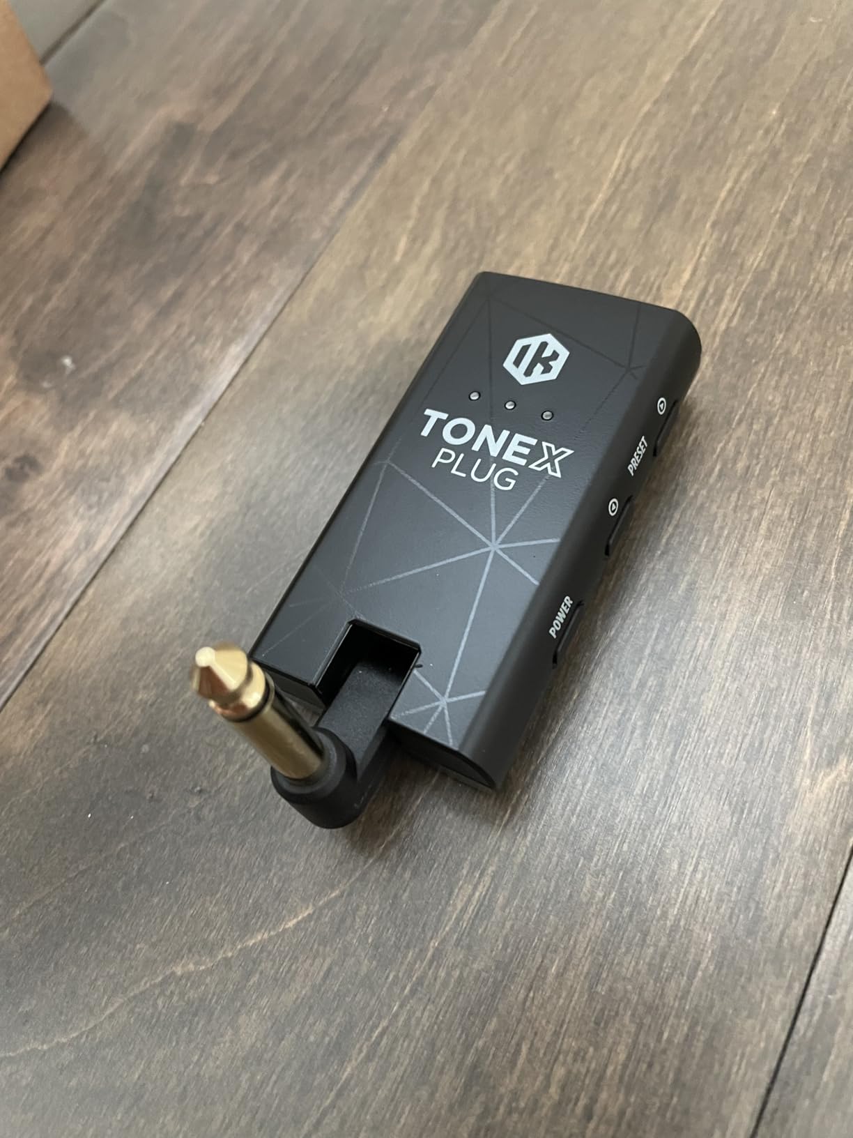 IK Multimedia TONEX ONE+ AI Guitar Amp & Effects Pedal with Bluetooth Wireless Editing, MIDI Control, USB Audio Interface, 60,000+ Tone Models, Compact Amp Simulator Cab & Stompbox Modeler customer photo 1