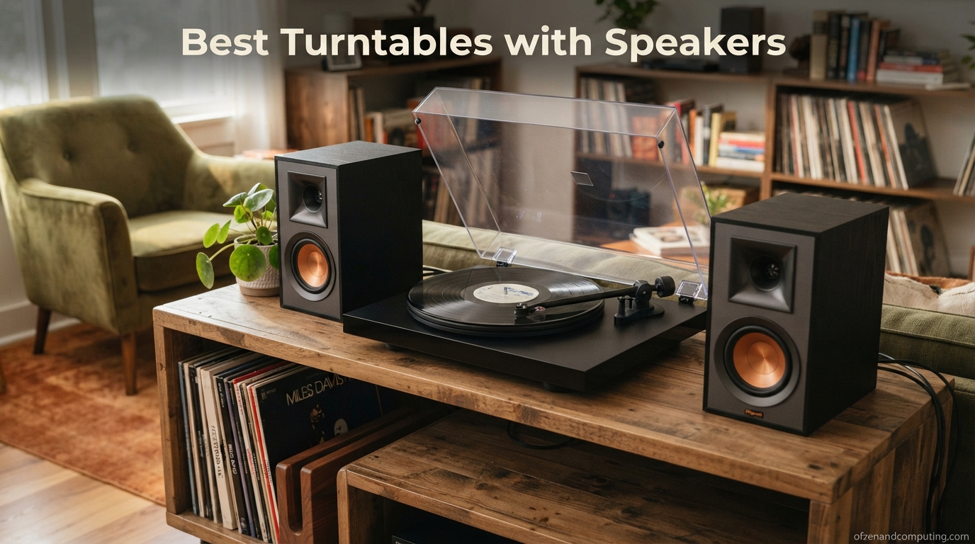 Best Turntables with Speakers