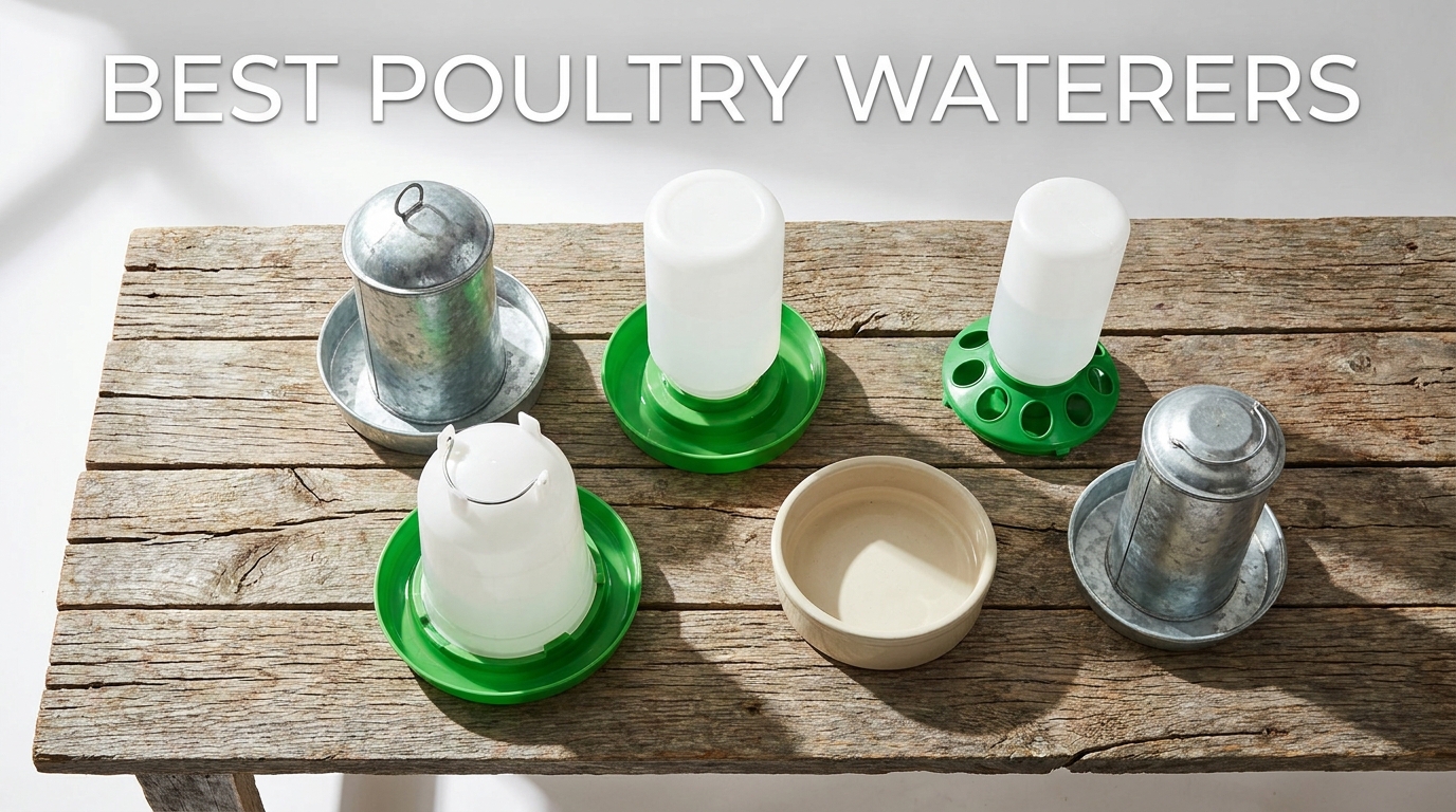 best poultry waterers
