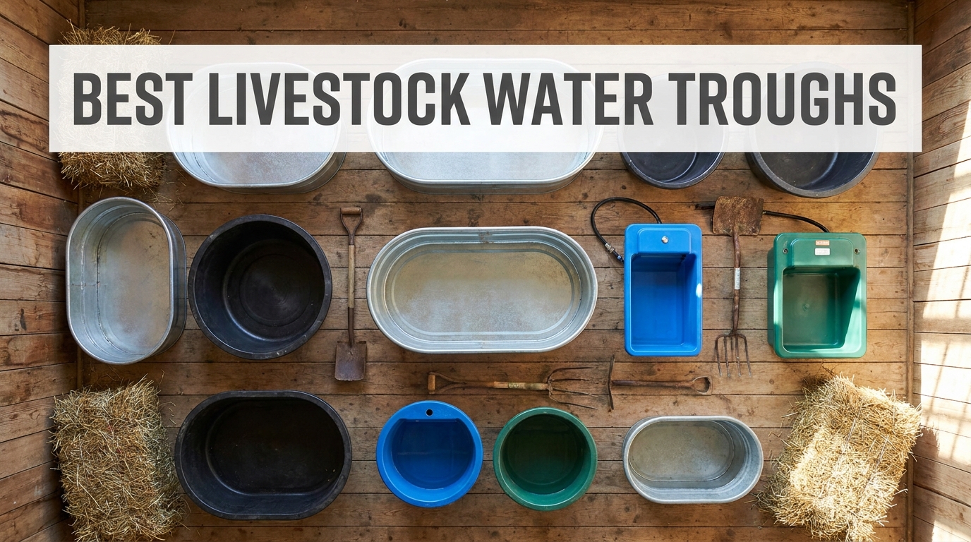 best livestock water troughs
