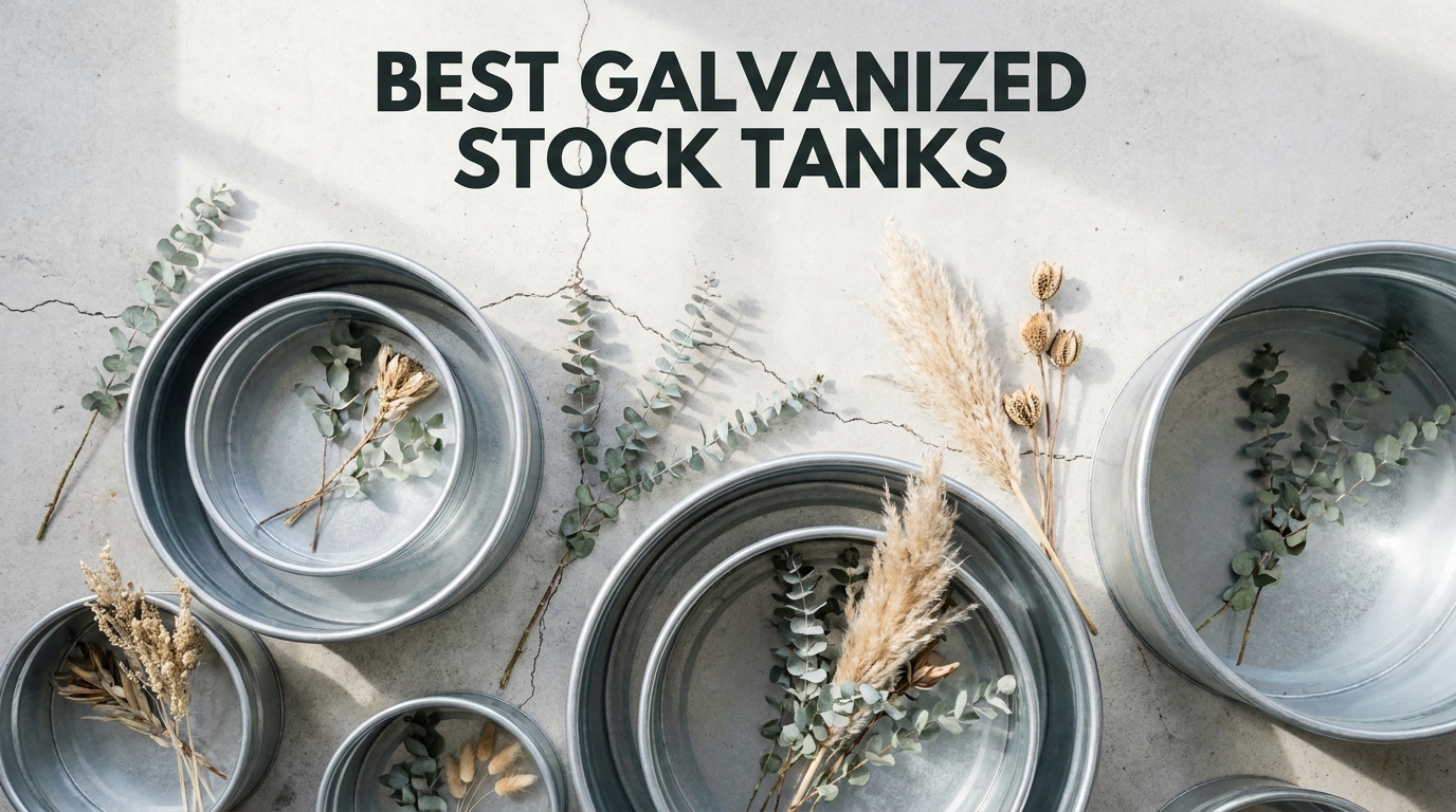 best galvanized stock tanks