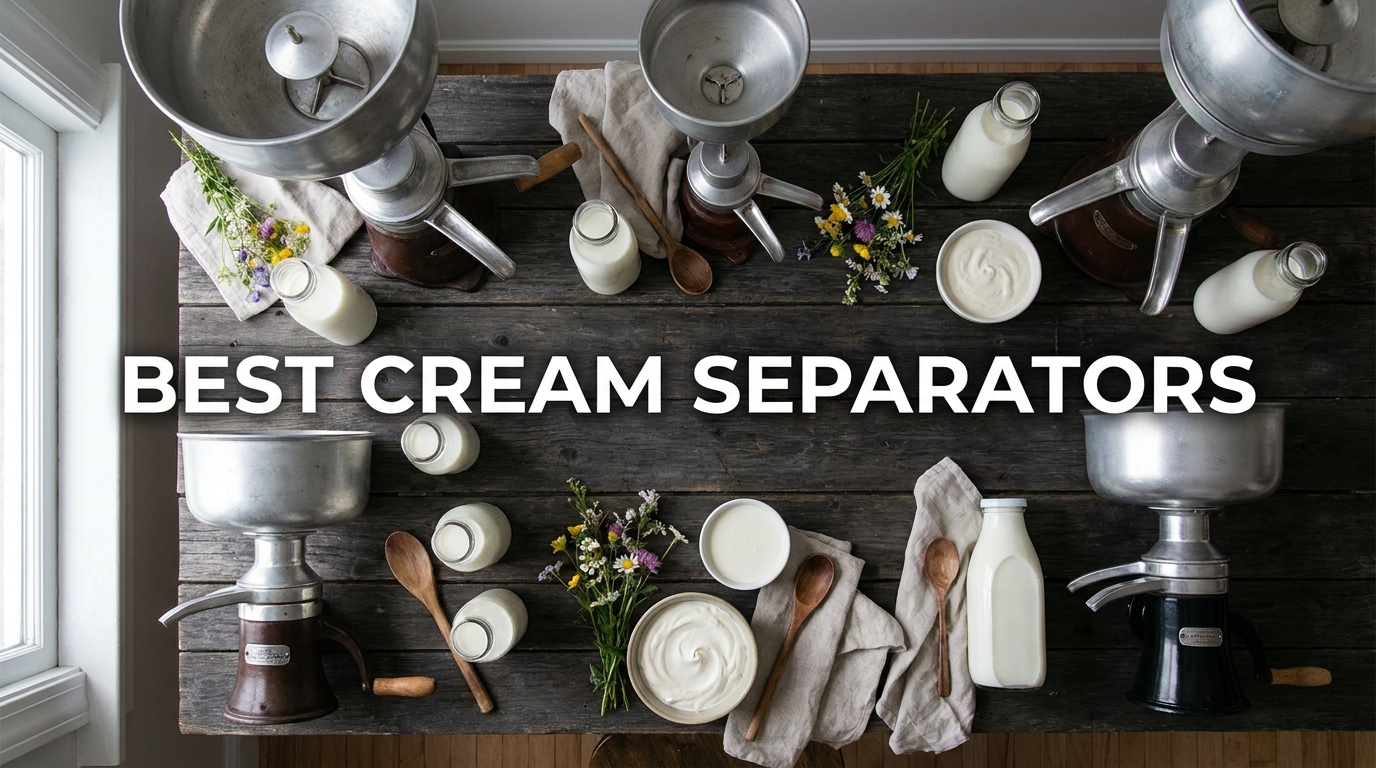 best cream separators