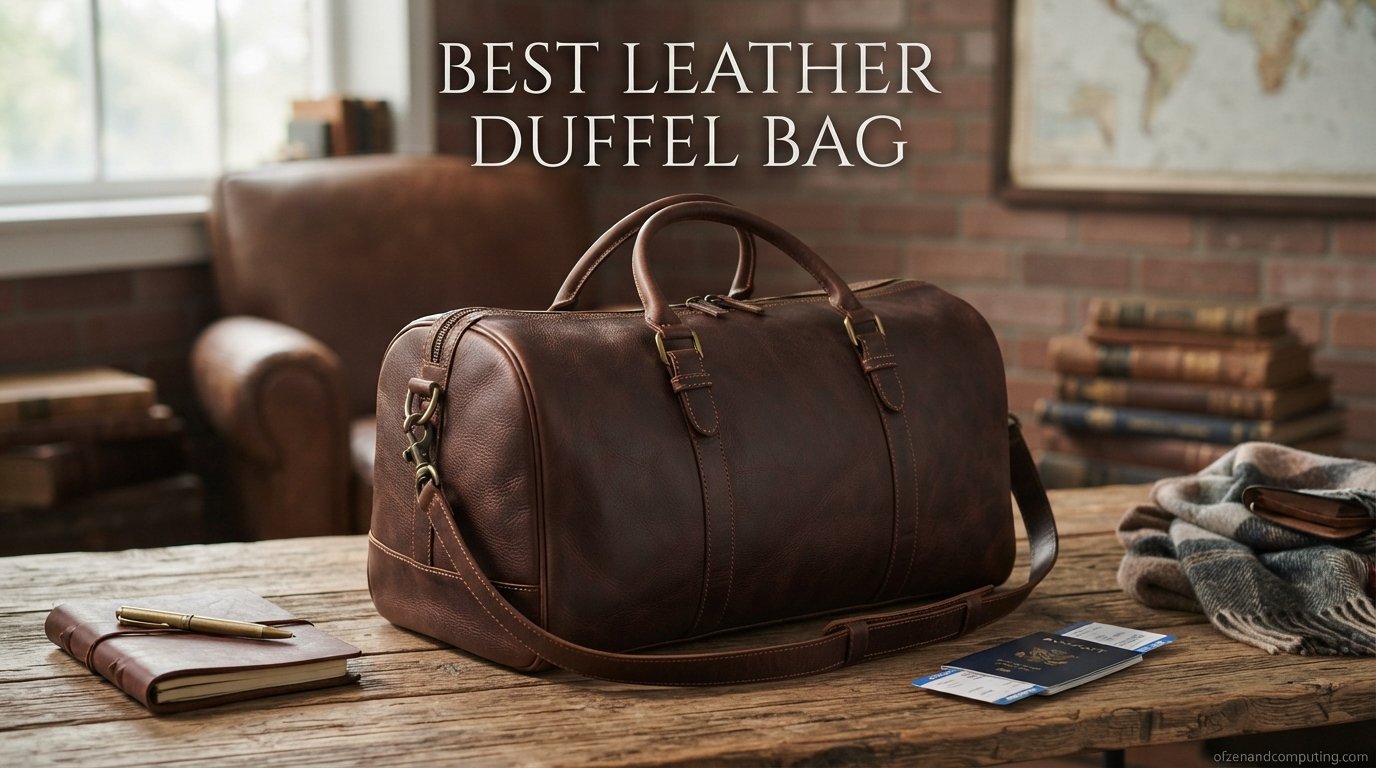 best leather duffel bags