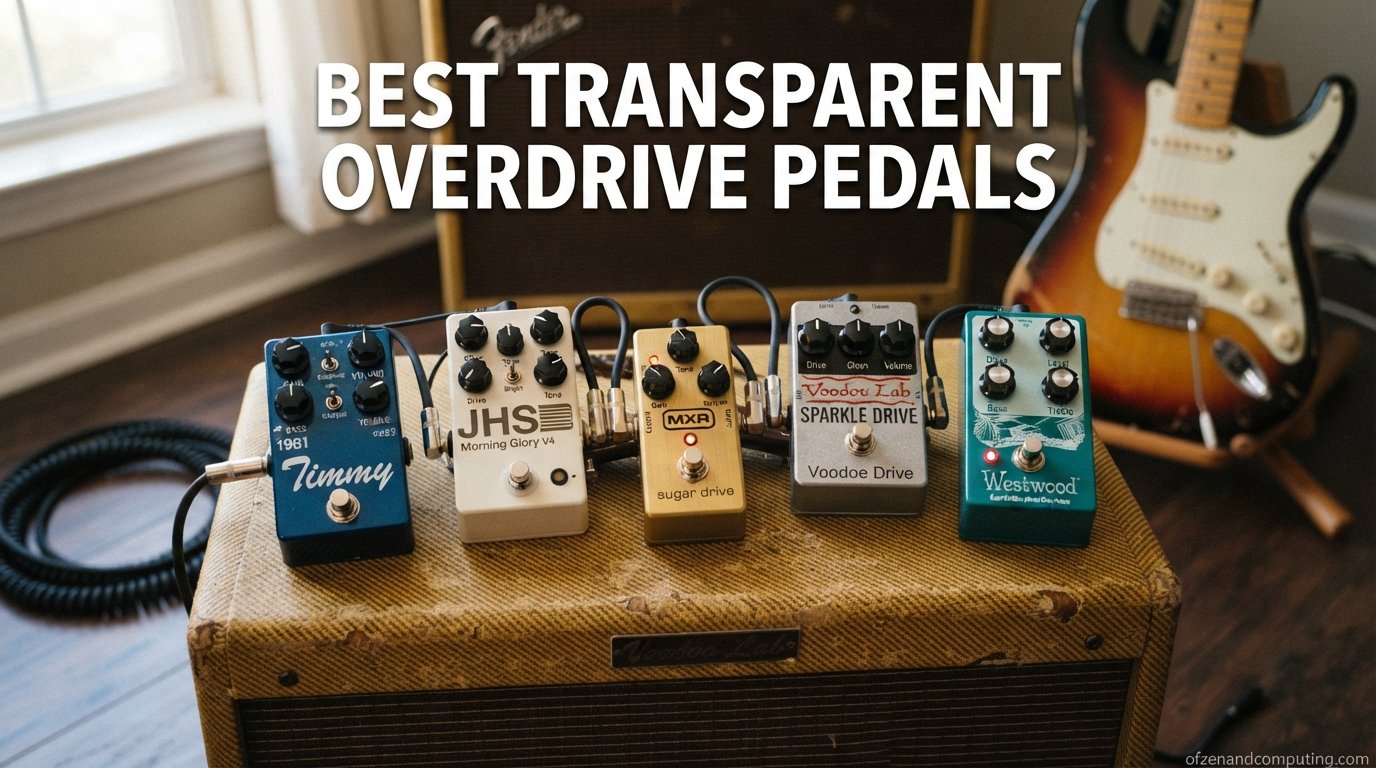 best transparent overdrive pedals