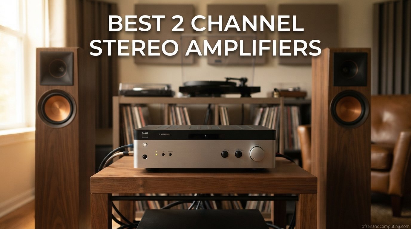 best 2 channel stereo amplifiers