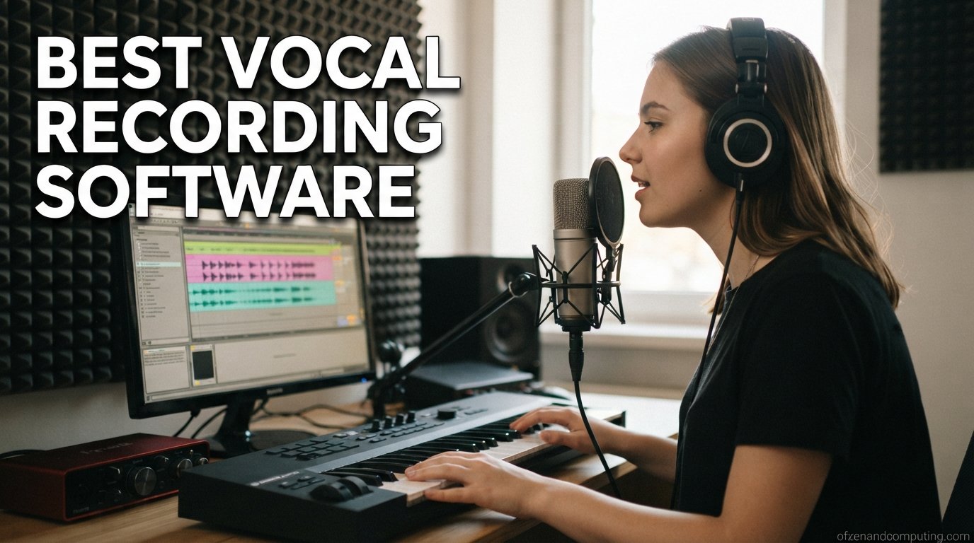 best vocal recording software