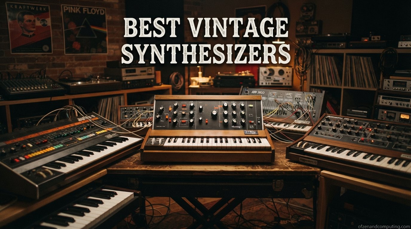 best vintage synthesizers