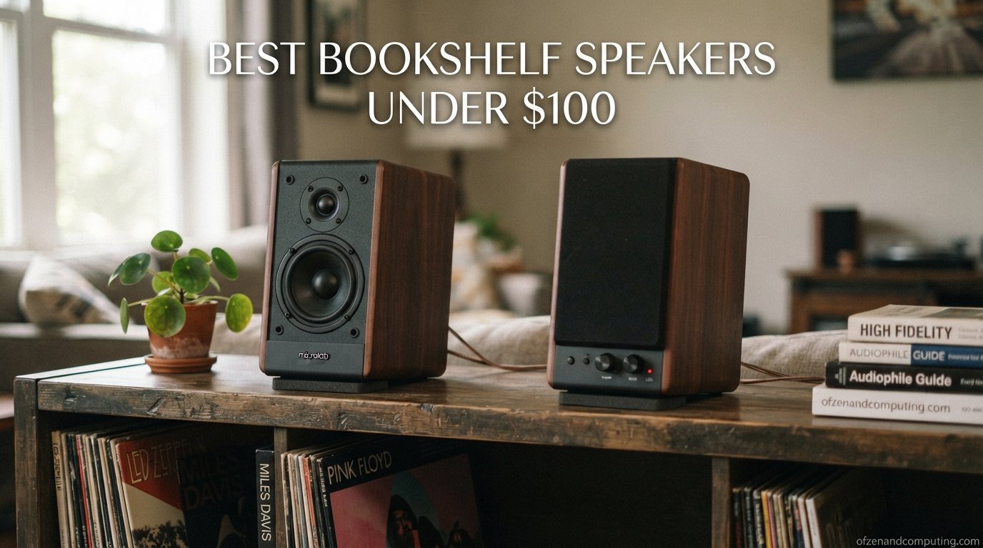 best bookshelf speakers under 100