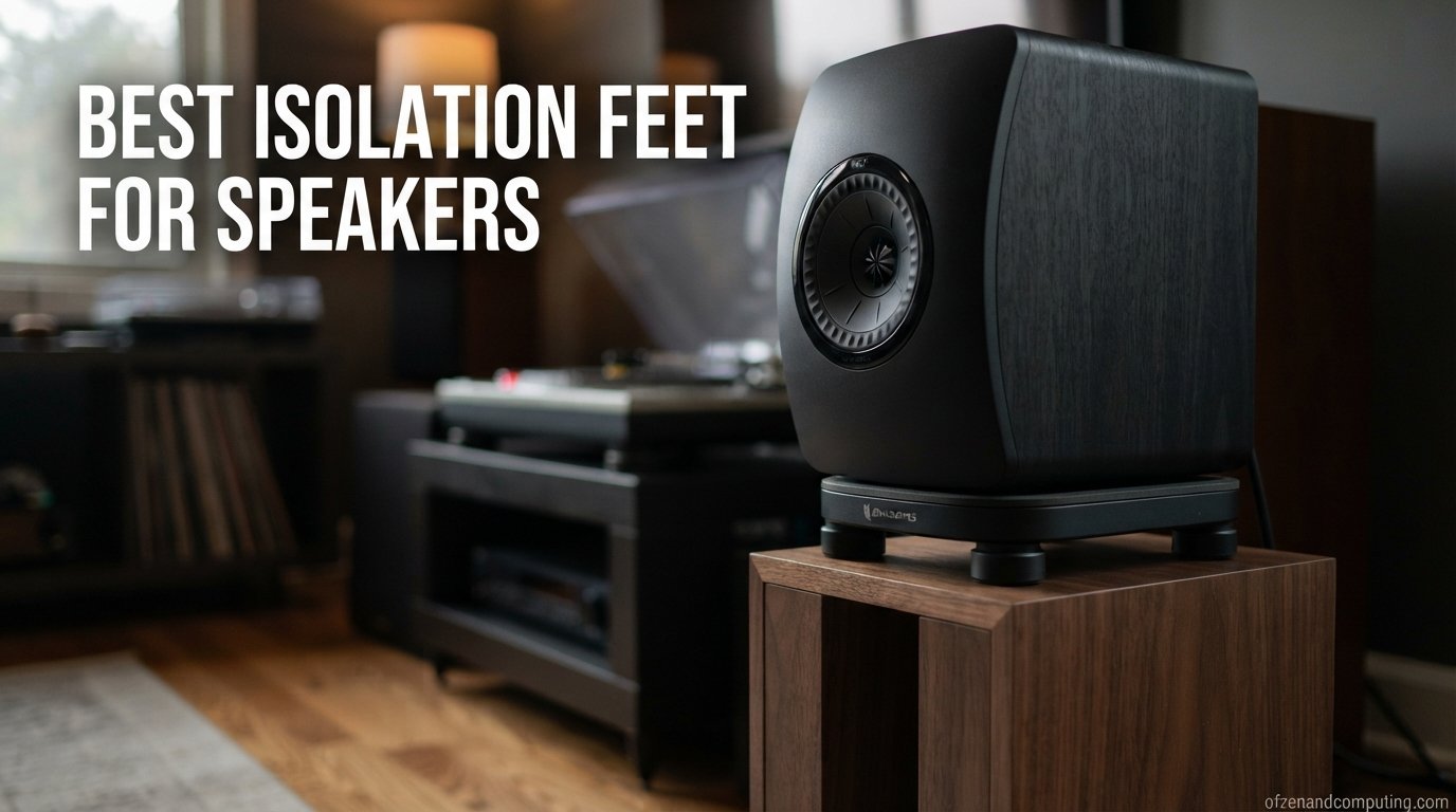 best isolation feet for speakers