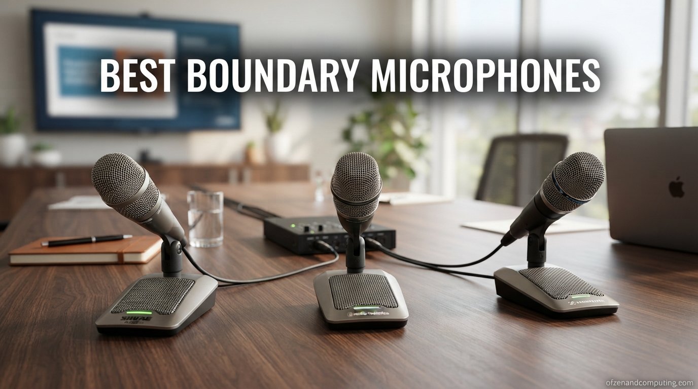 best boundary microphones