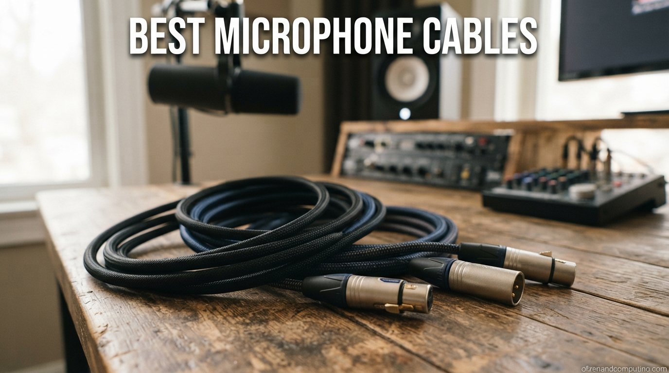 best microphone cables