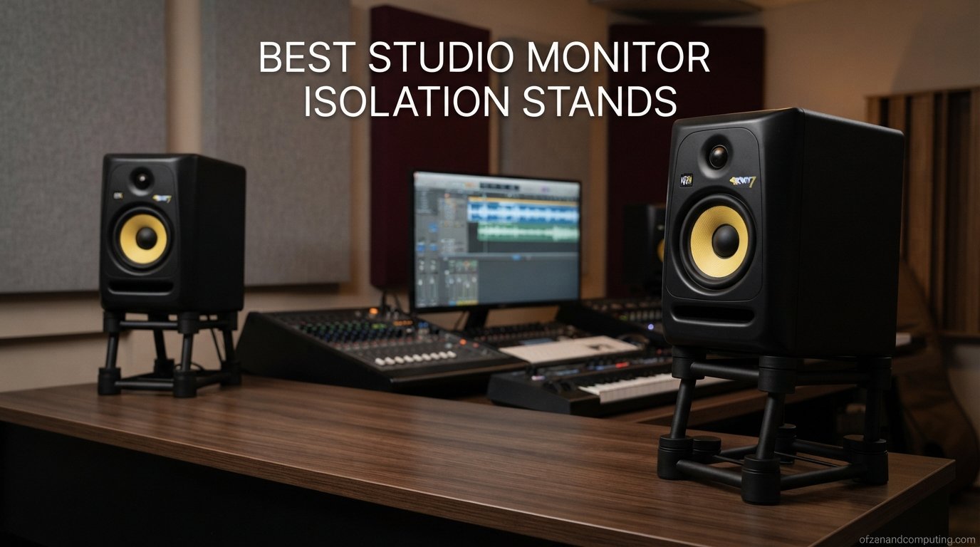 best studio monitor isolation stands