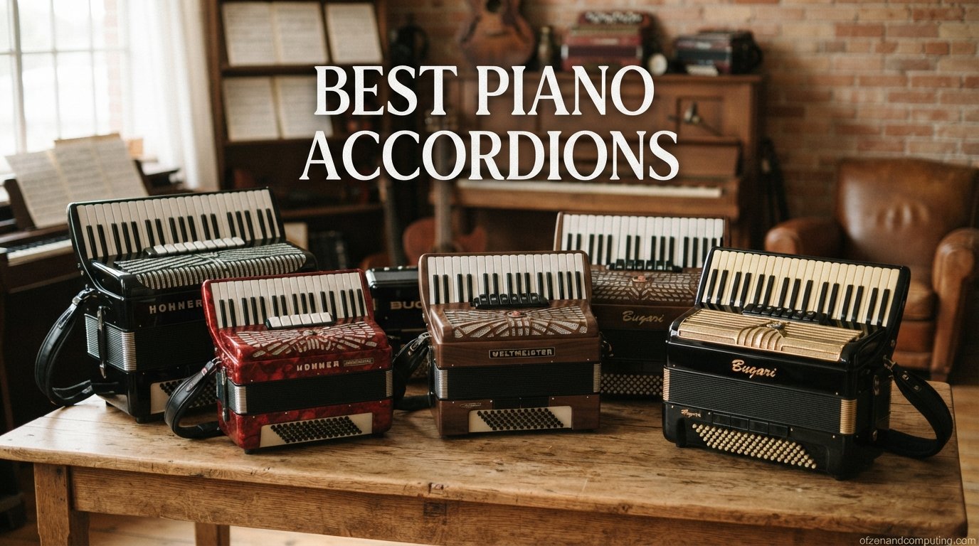 best piano accordions