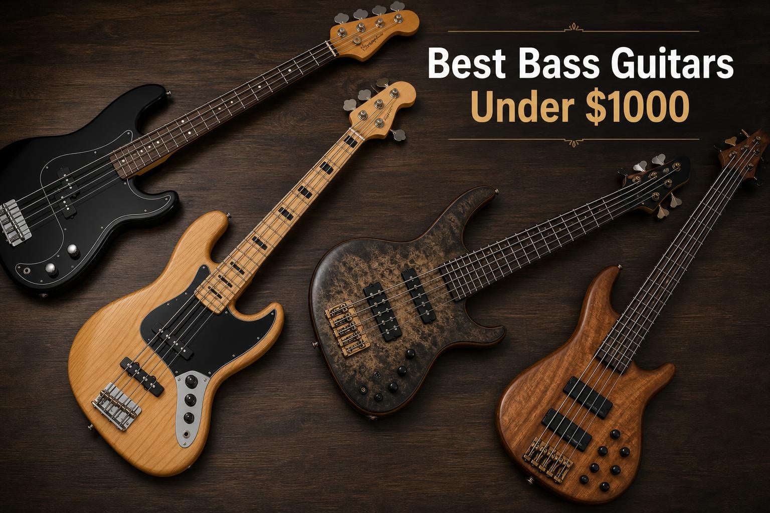best bass guitars under 1000