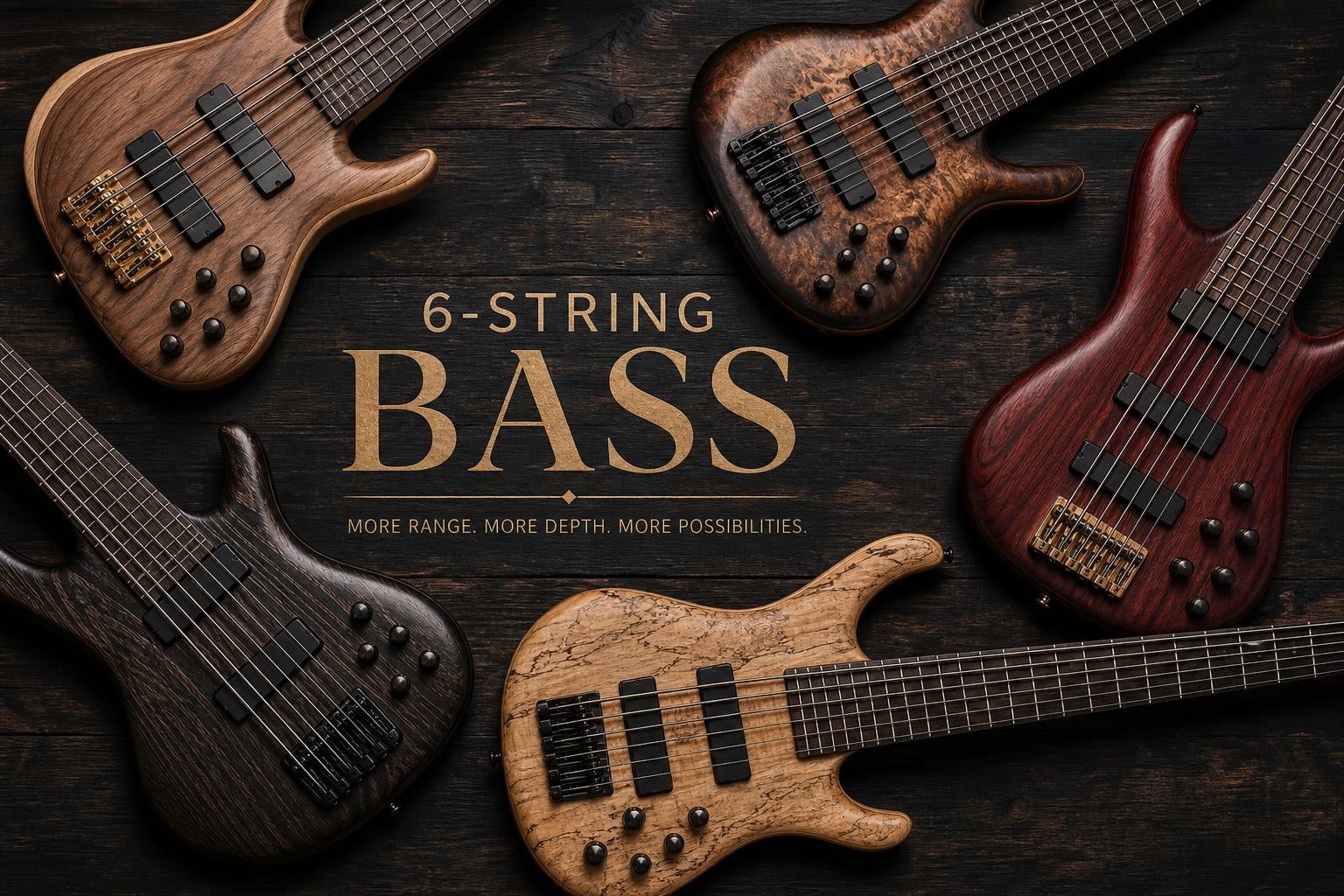 best 6 string bass guitars