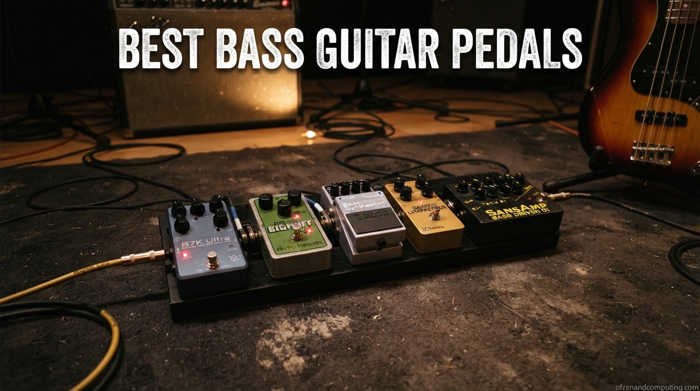 best bass guitar pedals