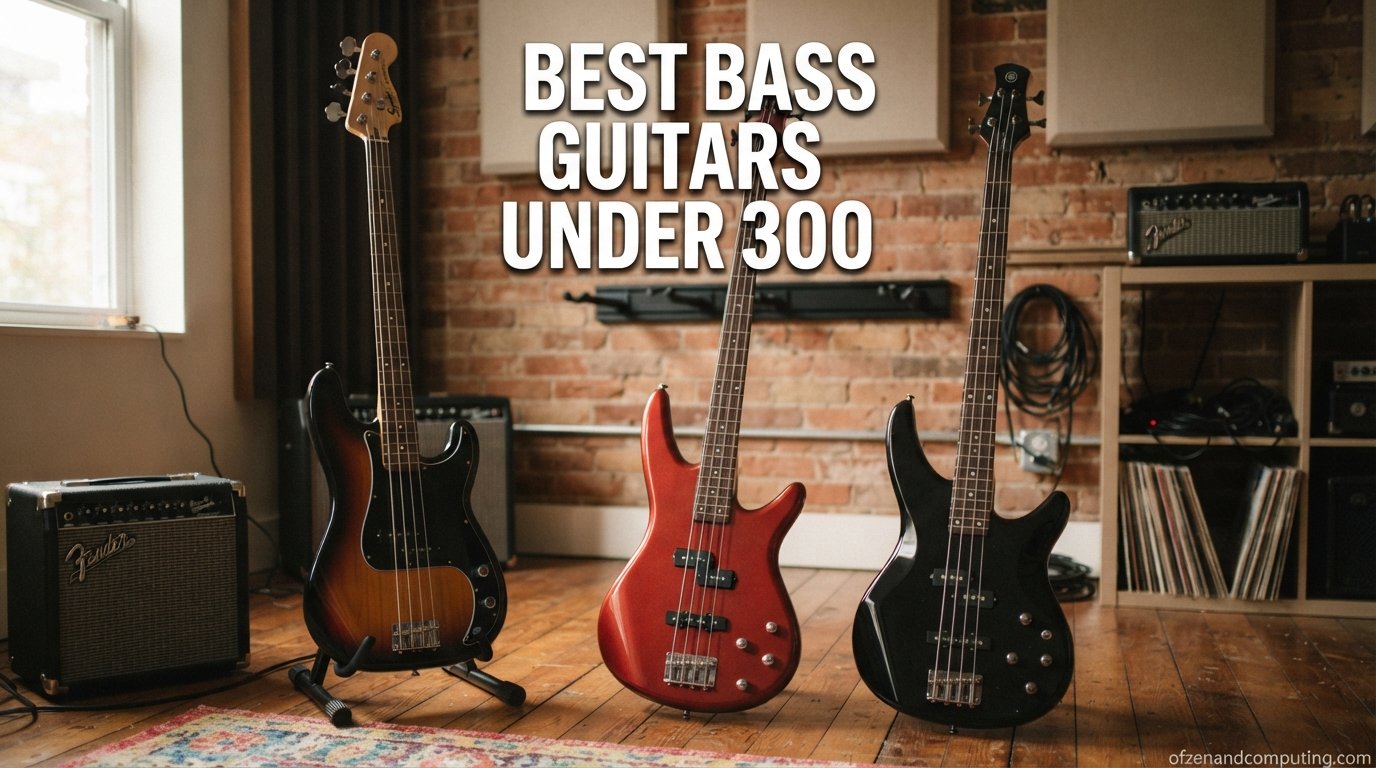 best bass guitars under 300