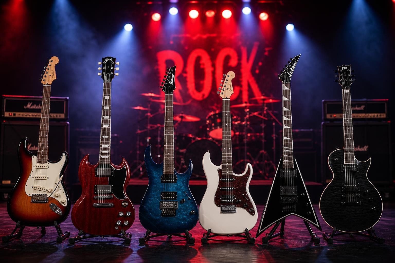 best electric guitars for rock