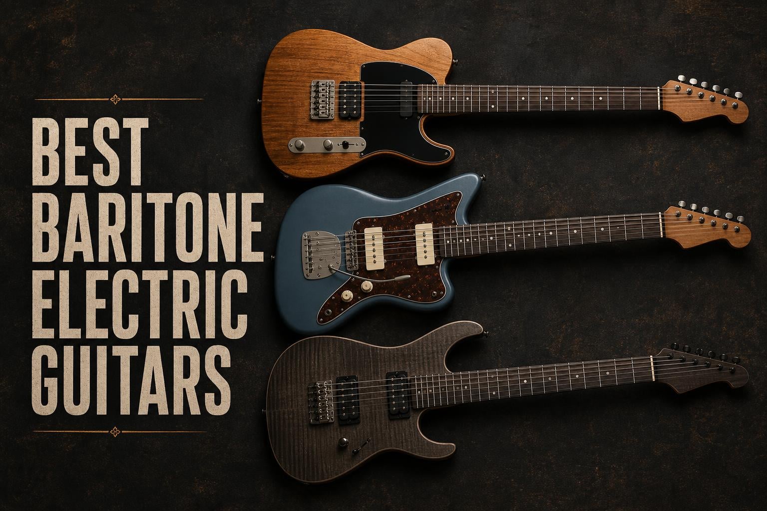 best baritone electric guitars