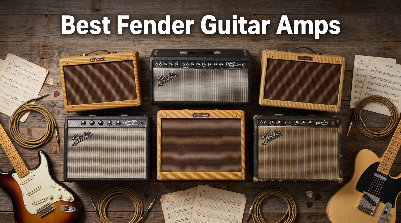 Best Fender Guitar Amps